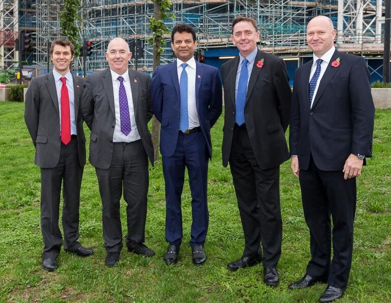 Senior Newham Officials visit Royal Docks newest landmark Hoola